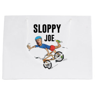 Sloppy Joe Tee Running The Country Is Like Riding Large Gift Bag