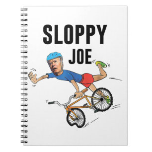Sloppy Joe Tee Running The Country Is Like Riding Notebook