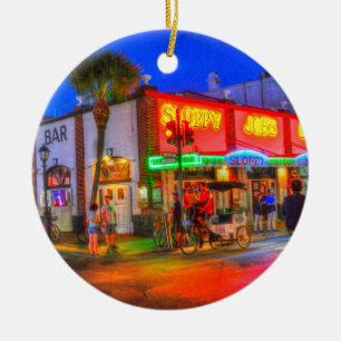 Sloppy Joe's Key West Ceramic Tree Decoration