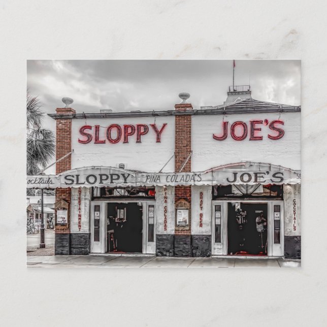Sloppy Joe's Key West Postcard (Front)