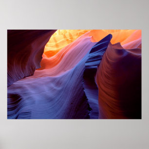Slot Canyon Scenic Poster