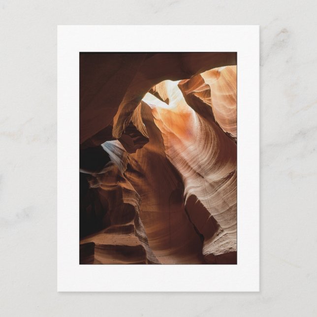 "Slot Canyon - Vertical" Postcard (Front)