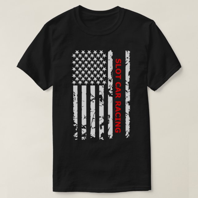Slot Car Racing   T-Shirt (Design Front)