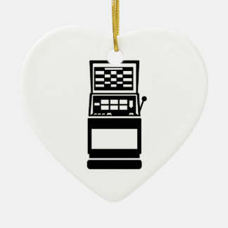 Slot machine casino ceramic tree decoration