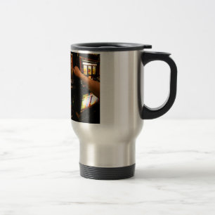 Slot Machine Closeup Travel Mug