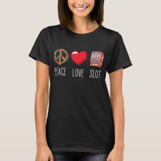 Slot Machine Gambling Player Love T-Shirt