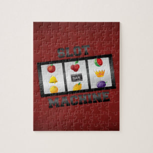 SLOT MACHINE JIGSAW PUZZLE