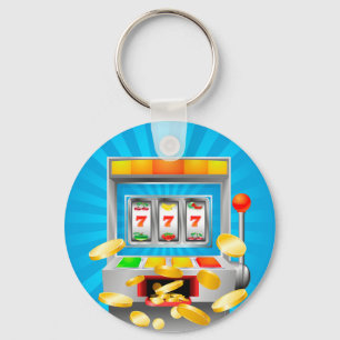 Slot Machine Key Ring