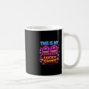 Slot Machine Lucky Casino Las Vegas Gambling Lover Coffee Mug