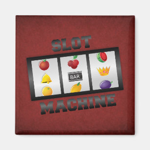 SLOT MACHINE MAGNET