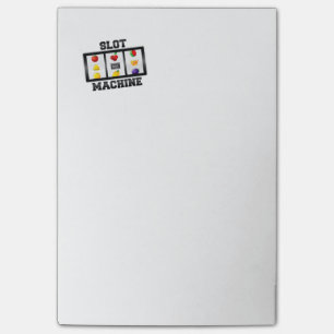 Slot Machine Tilted Icon Post-it Notes
