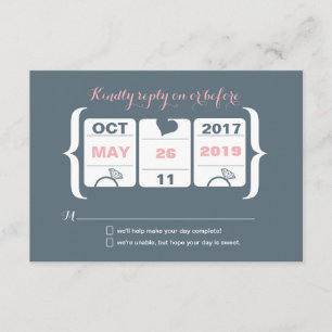 Slot Machine Wedding RSVP