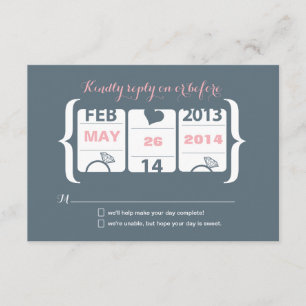Slot Machine Wedding RSVP
