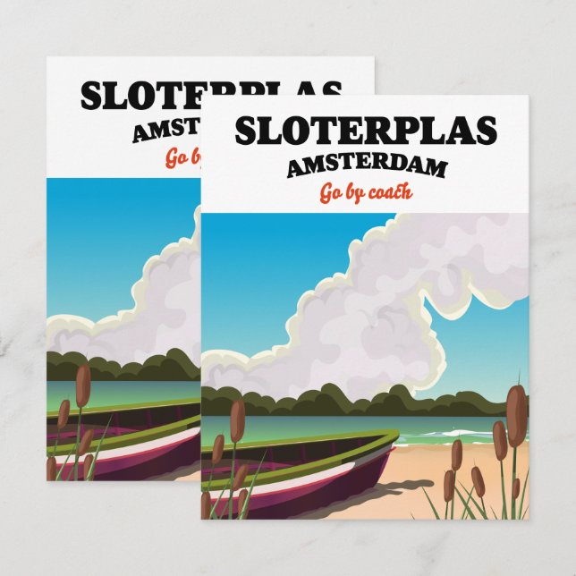 Sloterplas Amsterdam  (Front/Back)