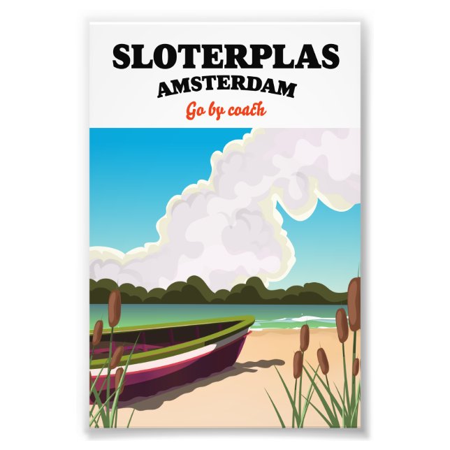 Sloterplas Amsterdam  Canvas Print (Front)