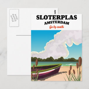 Sloterplas Amsterdam Postcard