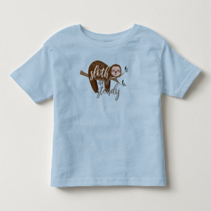 Sloth and Steady Toddler T-Shirt