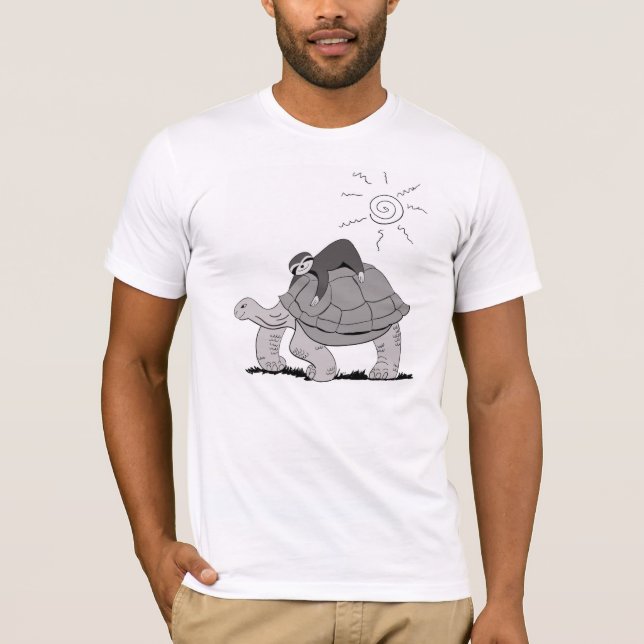 Sloth and Tortoise Tee (Front)