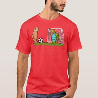 Sloth and turtle football T-Shirt