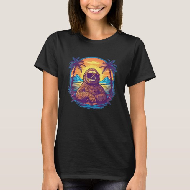 Sloth   Animal Men Women Kids 4 T-Shirt (Front)