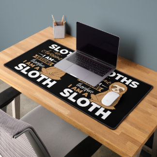 Sloth Animals Sloths are Awesome Desk Mat