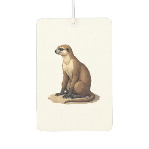 Sloth Antique Engraving Retro Graphic (2) Car Air Freshener