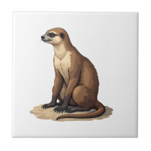 Sloth Antique Engraving Retro Graphic (2) Tile