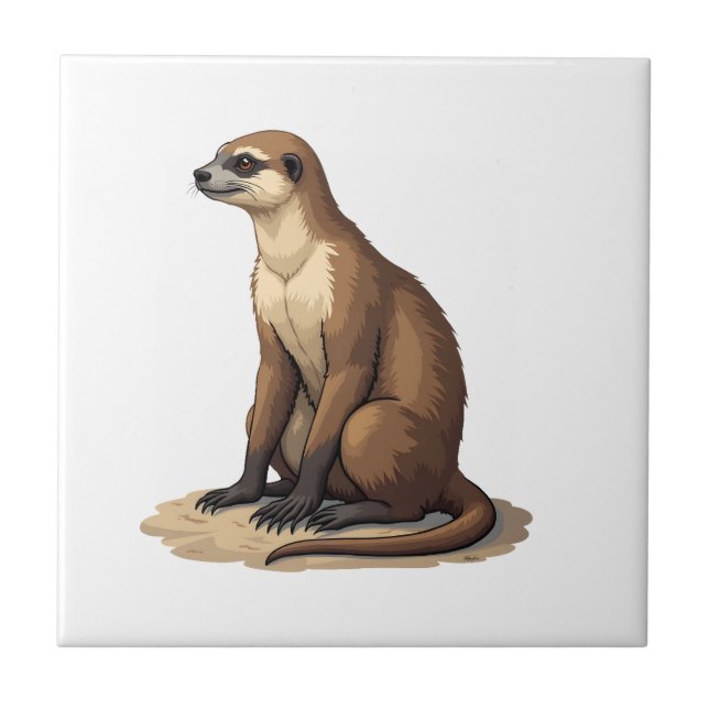 Sloth Antique Engraving Retro Graphic (2) Tile (Front)