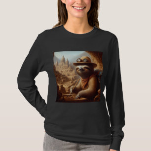 Sloth Archaeologist T-Shirt