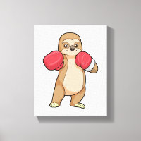 Sloth as Boxer with Boxing gloves