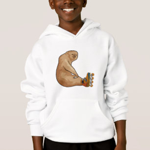 Sloth as Inline skater with Inline skates