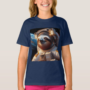 Sloth Astronaut T-Shirt