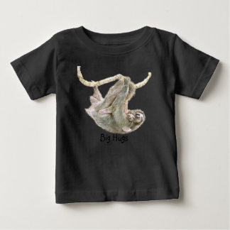 Sloth, baby with mum "Big Hugs" T-Shirt