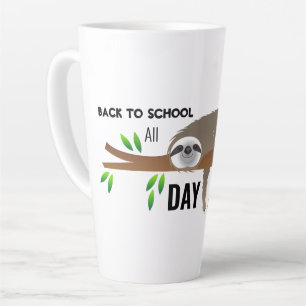 Sloth Back to School All Day Mug