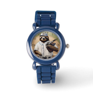 Sloth Baseball Player, Watch