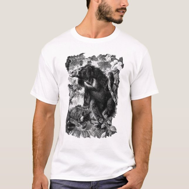 sloth bear T-Shirt (Front)
