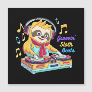 Sloth Beats retro vintage vibrant