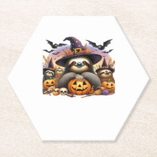 Sloth Beautiful laziness Classic T-Shirt_2 Paper Coaster