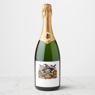 Sloth Beautiful laziness Classic T-Shirt_2 Sparkling Wine Label