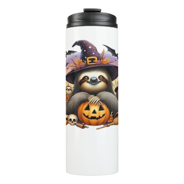 Sloth Beautiful laziness Classic T-Shirt_2 Thermal Tumbler (Front)