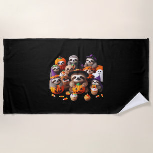 Sloth Beautiful laziness Classic T-Shirt Beach Towel