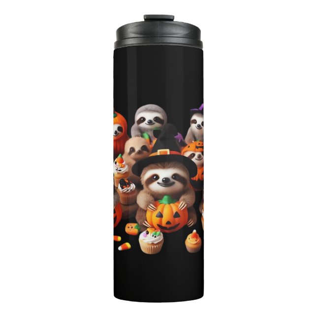 Sloth Beautiful laziness Classic T-Shirt Thermal Tumbler (Front)
