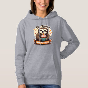 Sloth Birthday Shirt Vintage Cake Animal Graphic