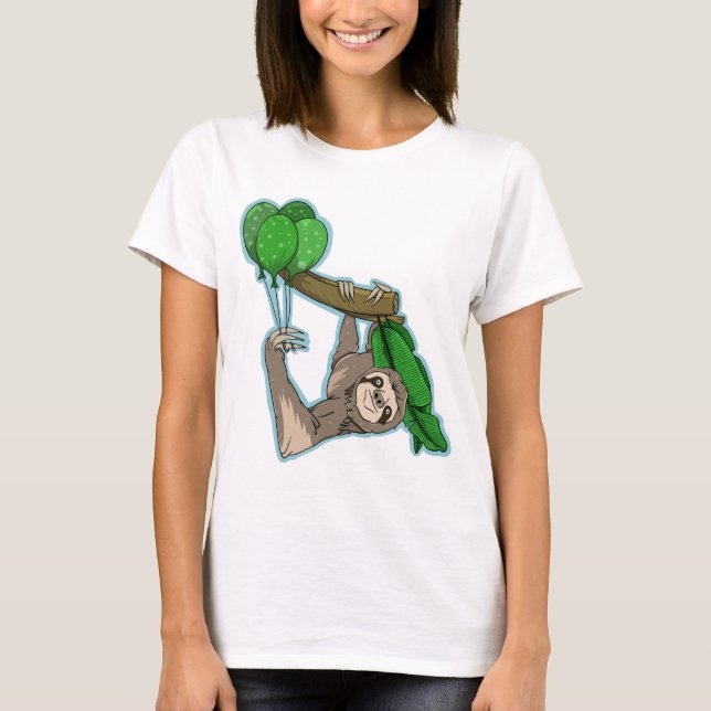 Sloth birthday T-Shirt (Front)