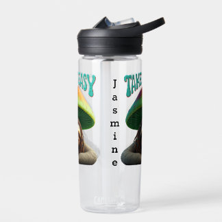 Sloth Boho Hippie custom personalised Hippie  Water Bottle