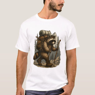 Sloth Camping Hiking T-Shirt