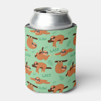 Sloth Can Cooler