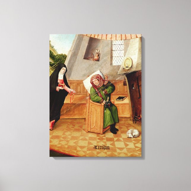 Sloth Canvas Print (Front)