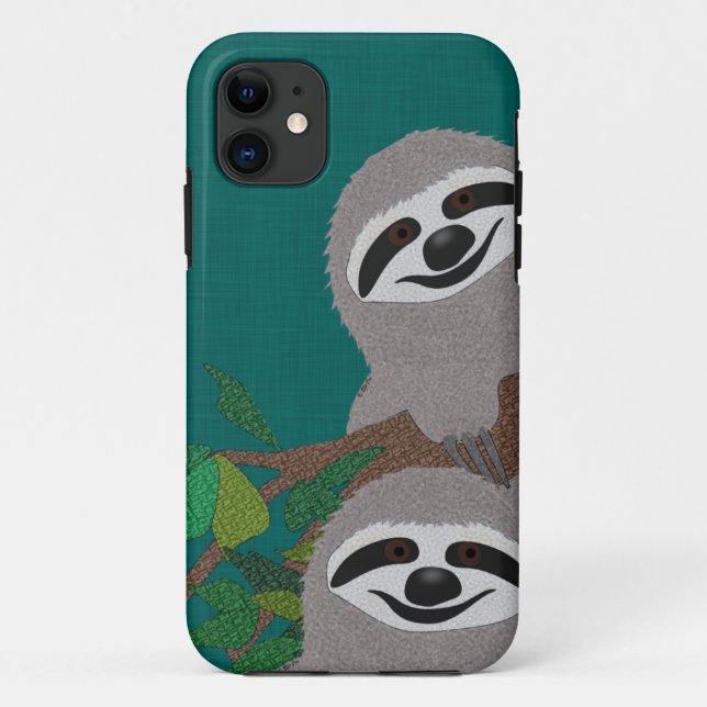 Sloth Case-Mate iPhone Case (Back)