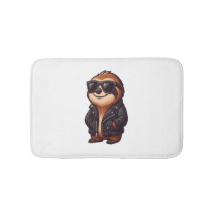 Sloth Chill Mood Bath Mat